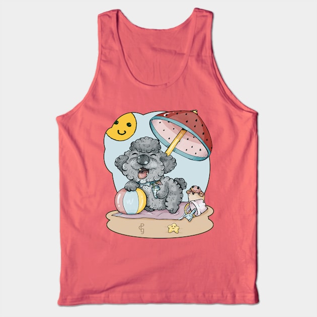 Kawaii summer Tank Top by Sutilmente